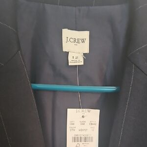 J. Crew Womens Dark Blue Blazer